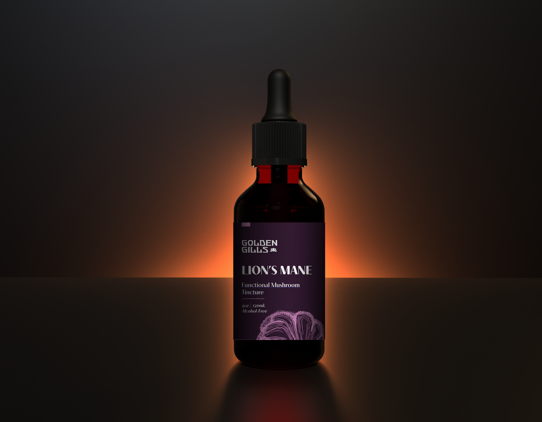 Lion's Mane Tincture - 4oz/120mL