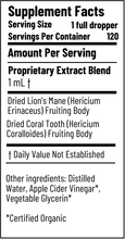 Load image into Gallery viewer, Lion&#39;s Mane Tincture - 4oz/120mL
